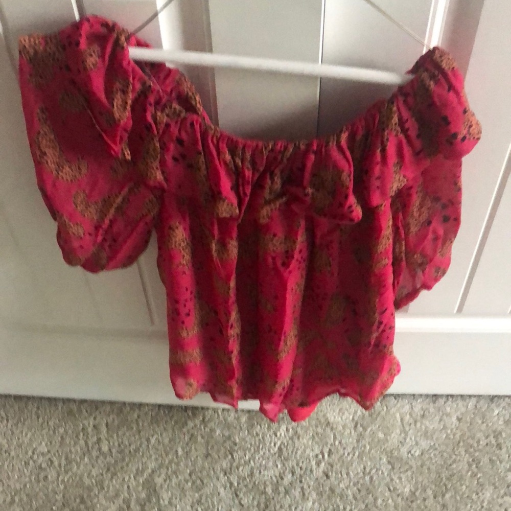 Off the shoulder blouse